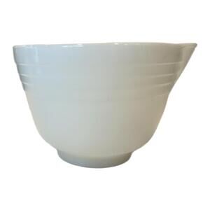 Vintage Pyrex Hamilton Beach Stand Mixer White Large Glass Mixing Bowl